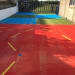 Synthetic Sport Surface Installation 12