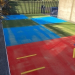 Synthetic Sport Surface Installation in Box End 12